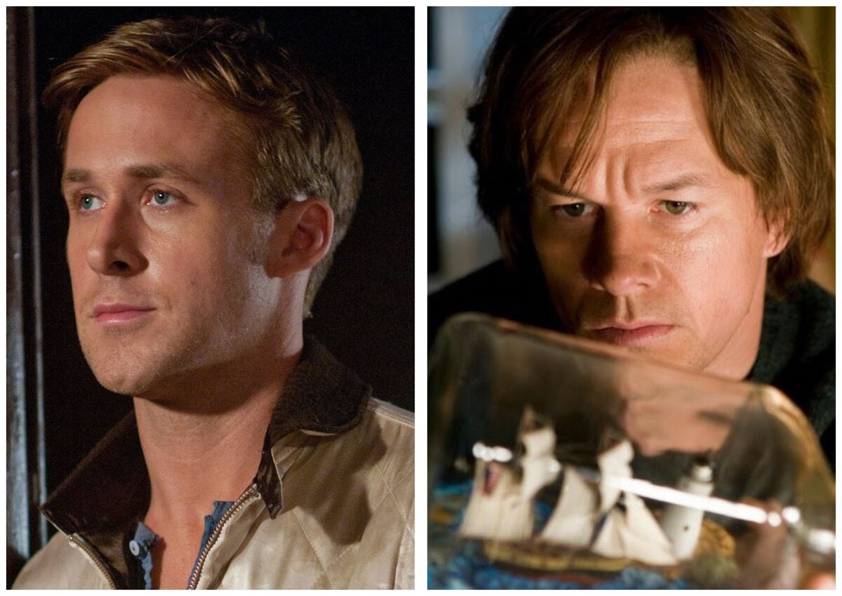 Кадр из фильма «Драйв» / кадр из фильма «Милые кости» 