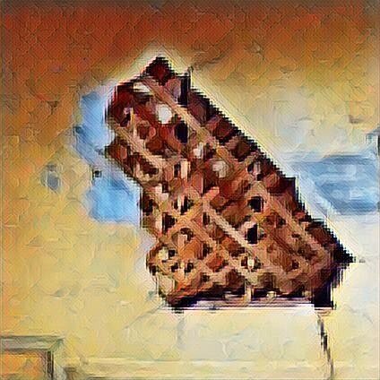 ... отвалился огромный кусок побелки...