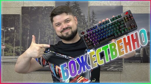 Клавомышь для БОГОВ! ASUS ROG Strix Scope TKL Deluxe и ASUS ROG Pugio II