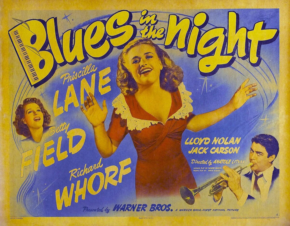 Постер фильма "Blues in the Night"