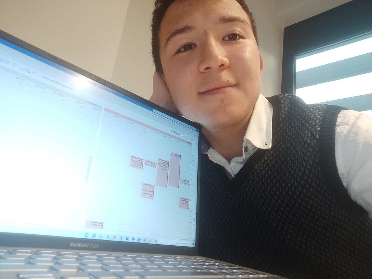 Я и мой календарь на эту неделю