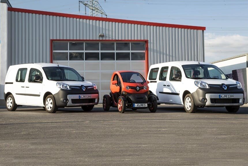 Renault Twizy и Kangoo Z.E.