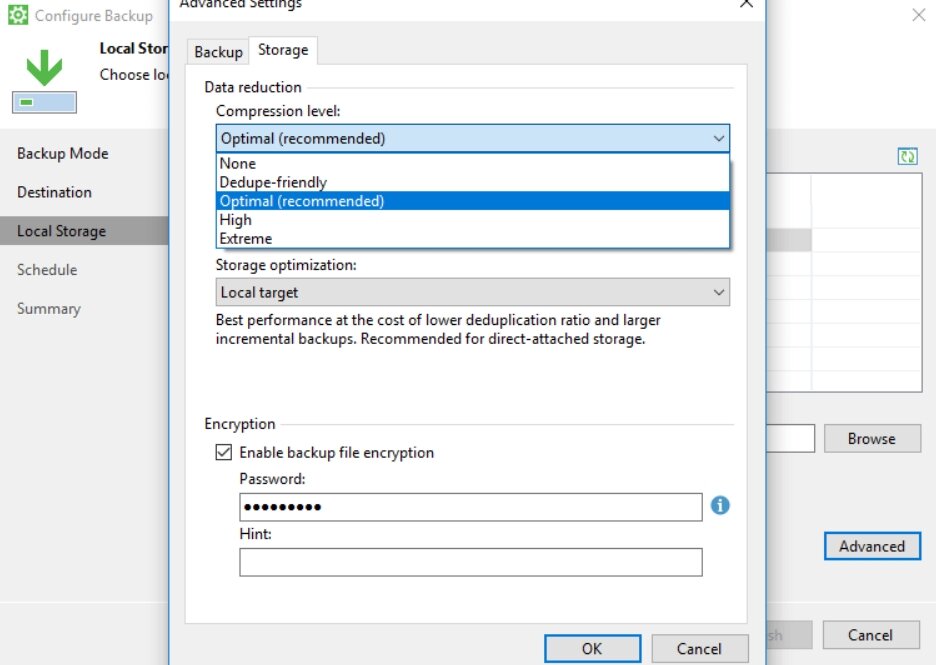 Резервное копирование Windows 7, 8, 8.1, 10 с использованием Veeam Backup & Replication 9.5 и Veeam Agent for Microsoft Windows. Часть 2. Ус