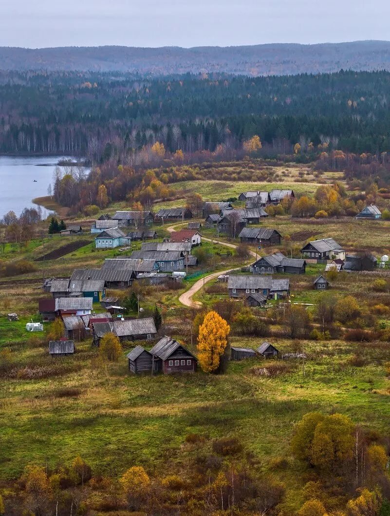 Поселок русская деревня