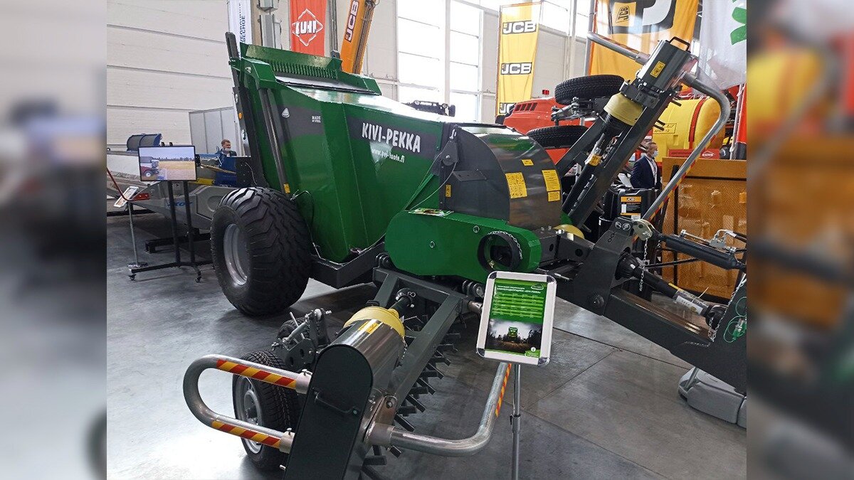 Агрегат Kivi-Pekka для сбора камней. Фото: glavpahar.ru