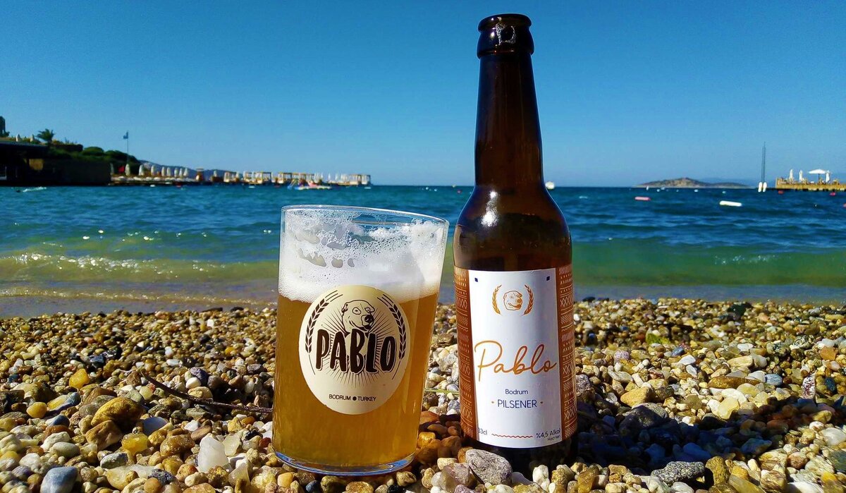 «Pablo Pilsener» в стакане. Фото автора