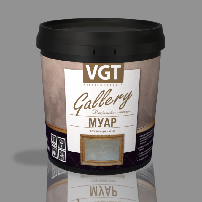 Купить лессирующий состав VGT Gallery для декоративной штукатурки