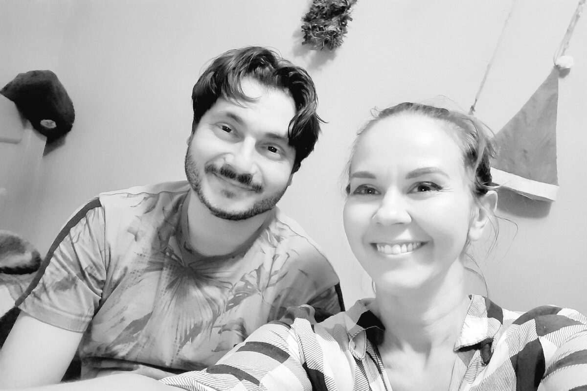 Это я и Элио.