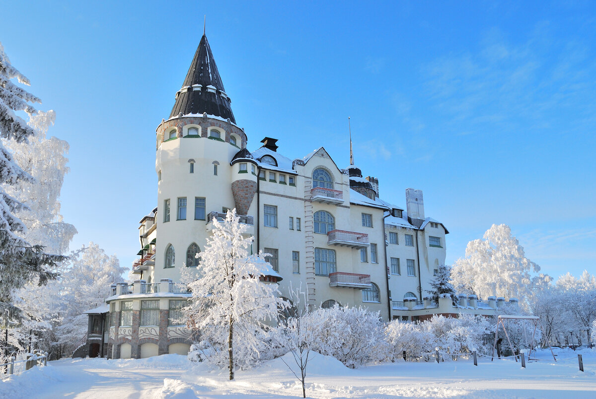 Зимняя сказка в Иматре. Фото из открытых источников