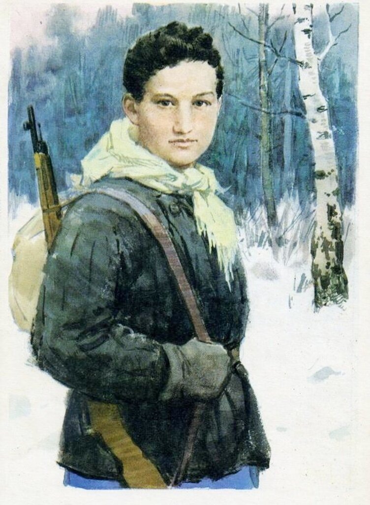 Источник изображения: [2] https://aeslib.ru/istoriya-i-zhizn/velikie/zoya-kosmodemyanskaya-ee-podvig-i-lozh-nesovmestimy.html 