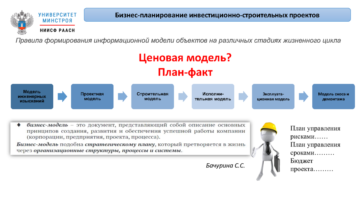 Оценка бизнес плана инвестиционного проекта