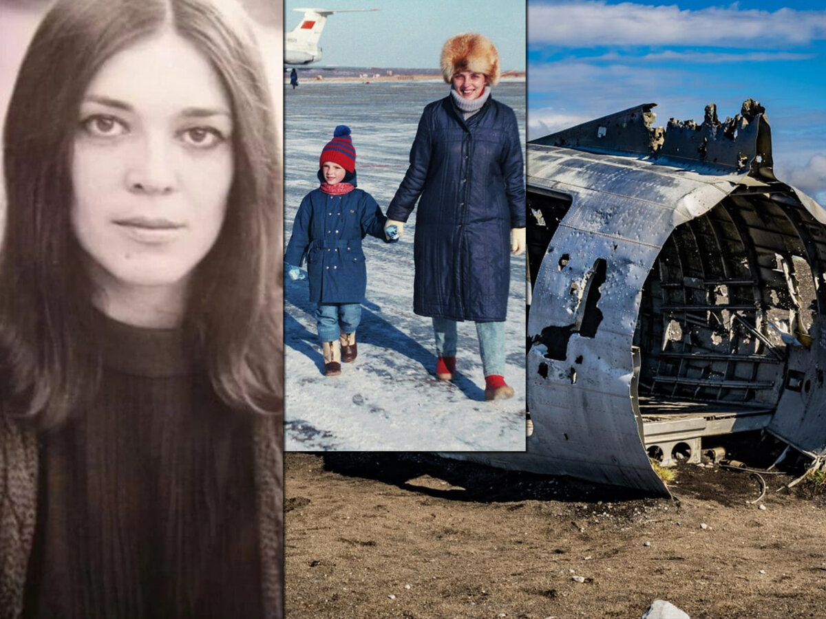 Выжившая девушка в авиакатастрофе в 1981