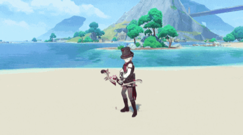 Обычная и заряженная атака Лини