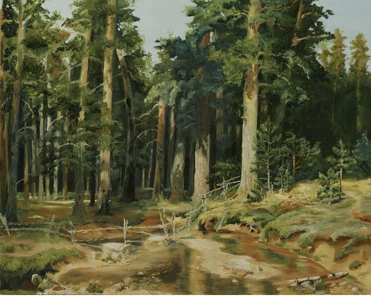 И.Шишкин «Корабельная роща”