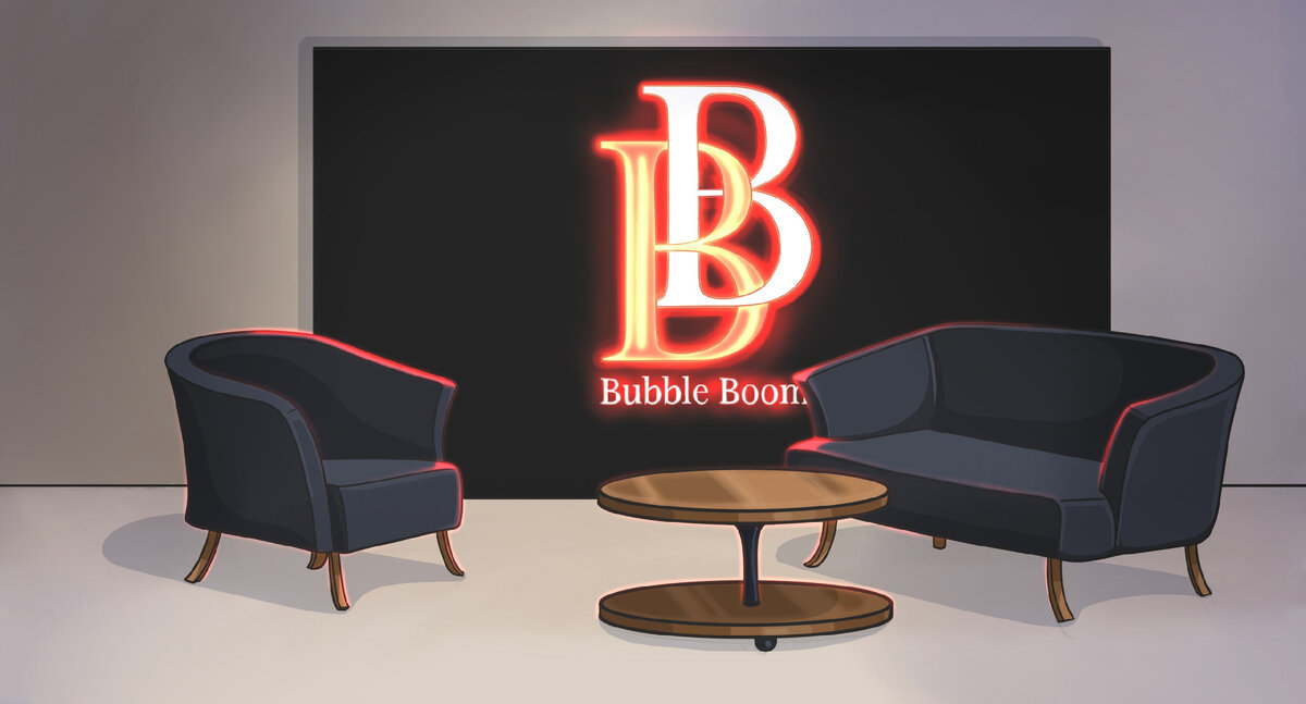 Визуализация оформления зоны стенда на мероприятии. скетч от "АнриМари" 