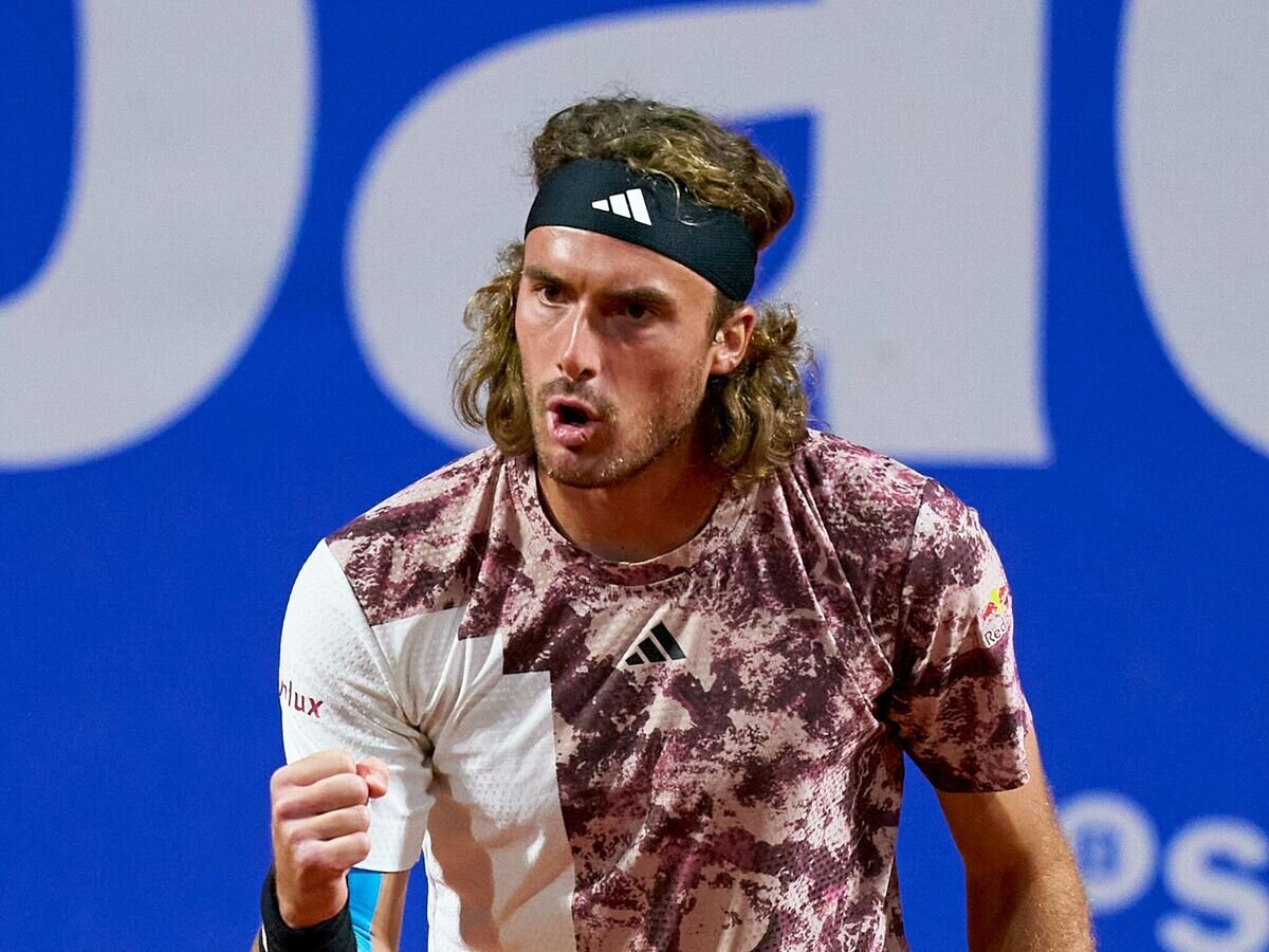    Греческий теннисист Стефанос Циципас© пресс-служба "Barcelona Open Banc Sabadell"