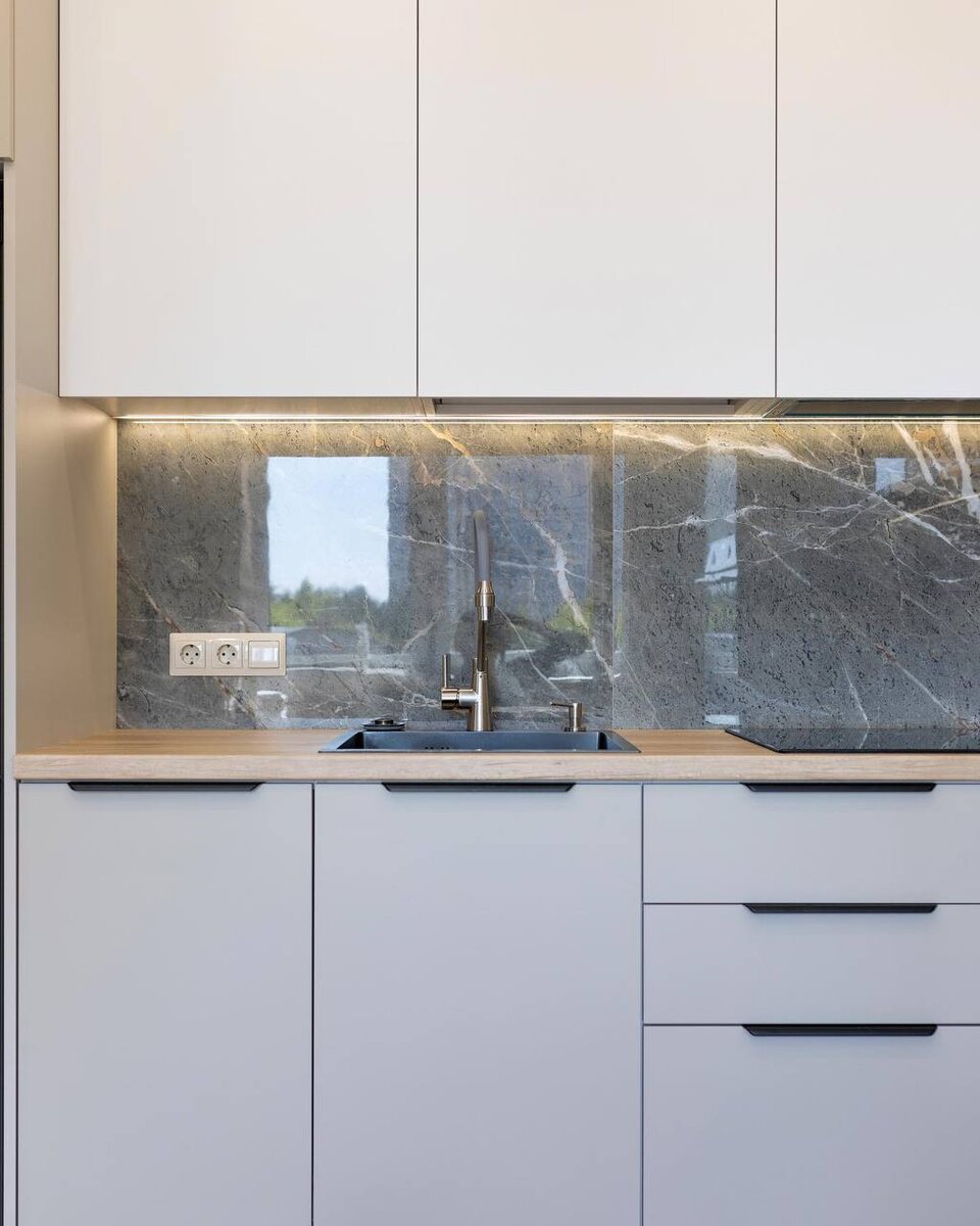 Готовый проект кухни Кирилла. Исполнено FORREST. Листайте галерею