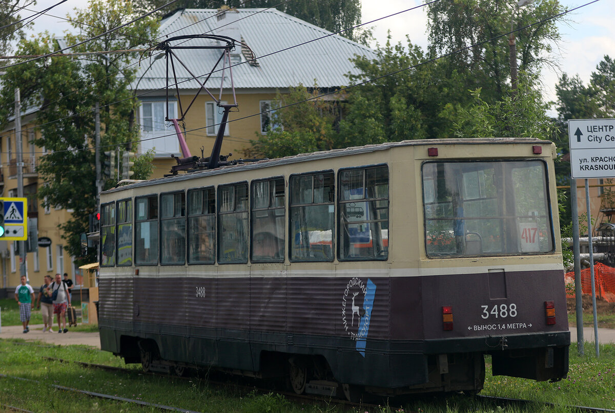 Ретро-трамвай в Нижнем Новгороде. Трамваи города. | ФотоОхота на автомобили  | Дзен