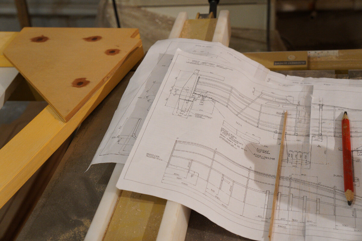 Но и в процессе постройки тоже были паузы для планирования