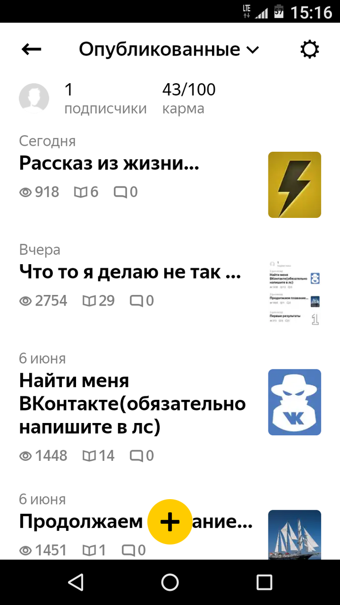 Привет всем. У меня интересный вопрос ко всем: почему много просмотров, но так мало прочитываний? Как это исправить? Или значок в виде глаза это не просмотры? А количество показов. Тогда другой вопрос как сделать так чтобы читали? Пишите свои мысли в комментариях. Потому что я всё ещё стремлюсь к 7000 прочитываний, в этом и есть цель всей задумки. А те кто хотя бы одним глазом прочитал, пишите комментарии и подписывается. Всем спасибо за внимание!