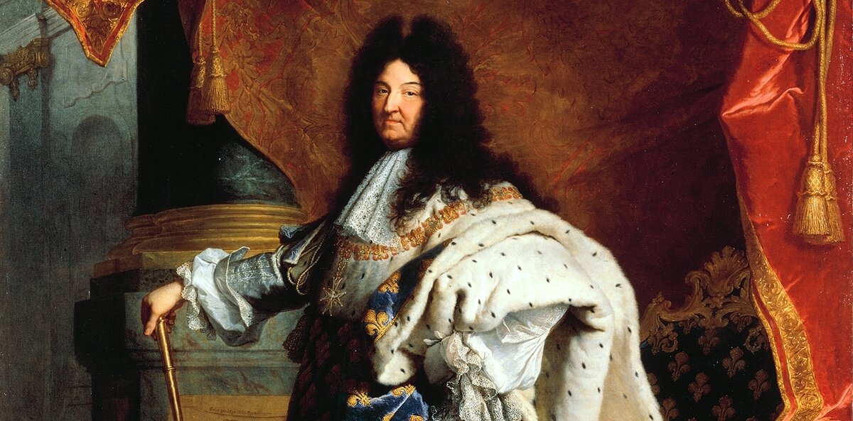 Луи XIV (1638 – 1715) картина от Ясент Риго