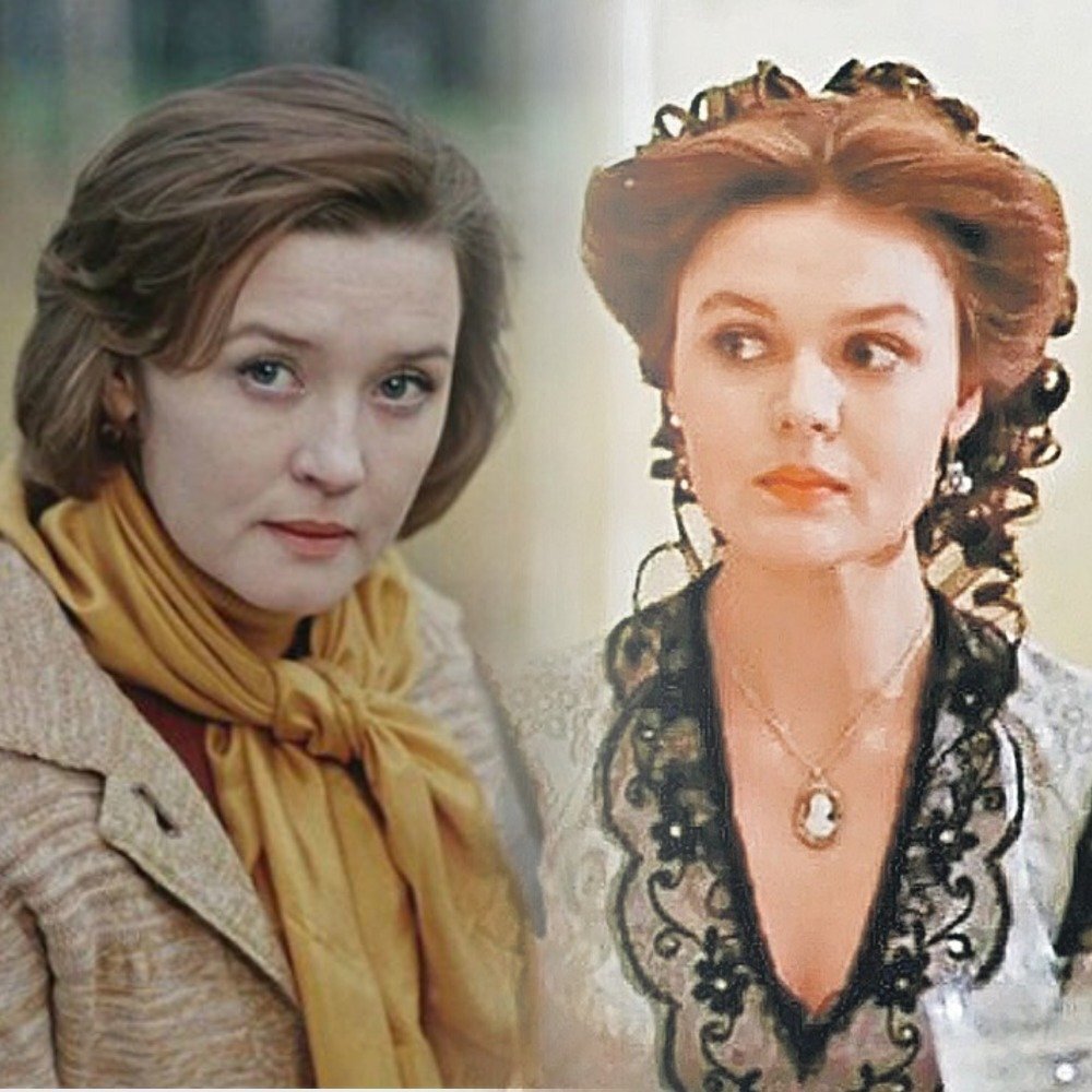 Актрисы Юлия Меньшова и Вера Алентова в молодости