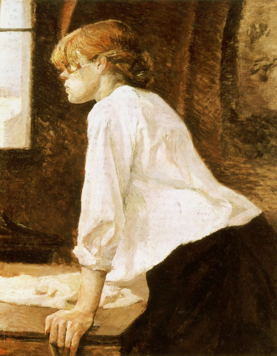 Картина Анри де Тулуз-Лотрека «Прачка», 1887 год