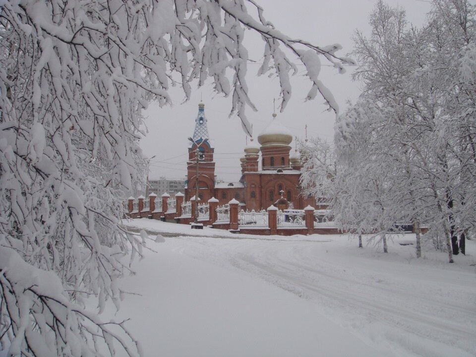 Зима в моем городе (источник - Интернет)