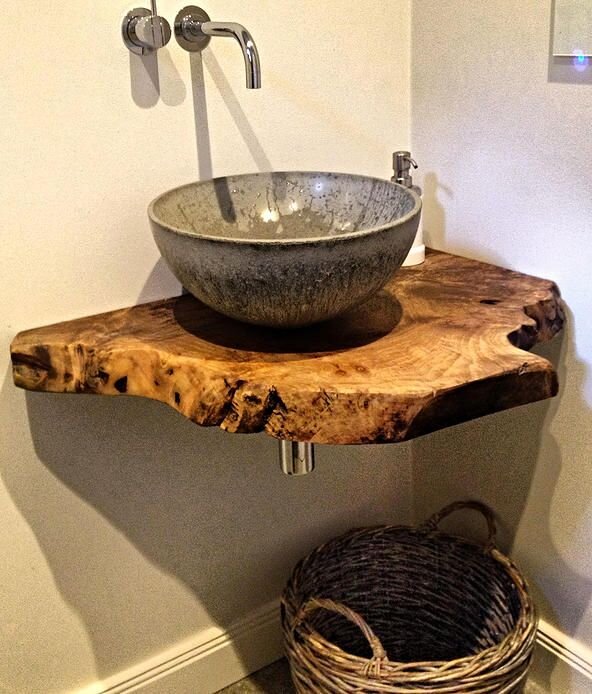 Раковина из дерева: сделайте своими руками деревянный рукомойник и выберите подходящую отделку