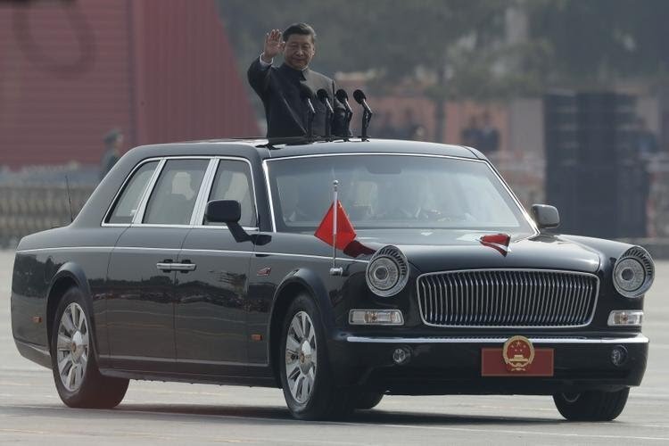 Лимузин Hongqi HQE 2009 г.в. для первых лиц Китая