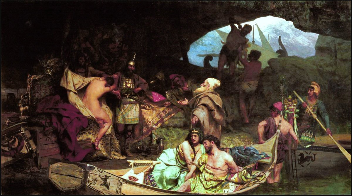 Г. Семирадский "Исаврийские пираты, продающие добычу"