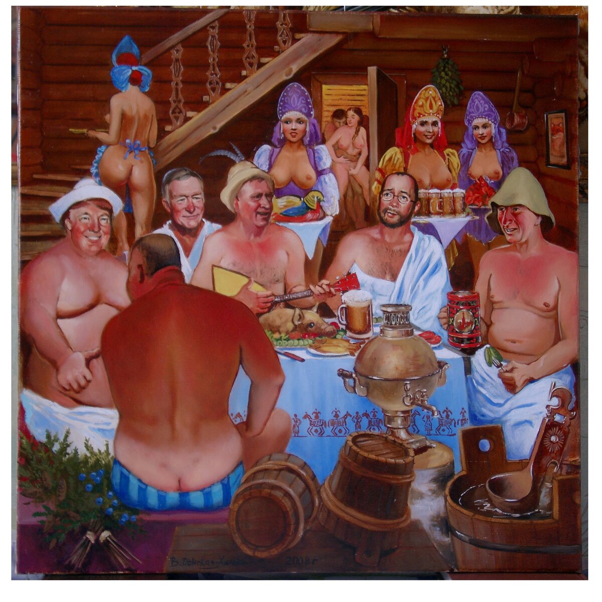 Банька а ля Rus 2008.