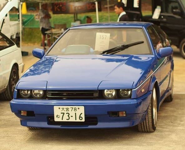 Isuzu Piazza. Годы выпуска - 1980-1990. Построено около 13000 штук. Рабочий объём - 1949 куб.см. Мощность - 120-180 л.с.