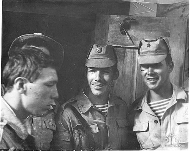 С боевыми товарищами