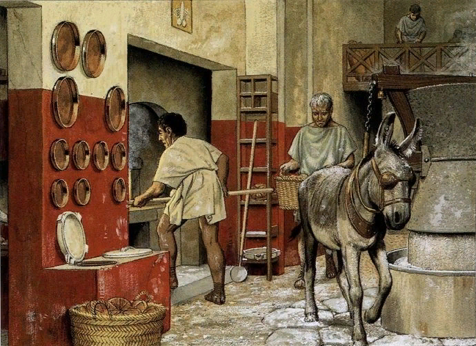 Pinterest.ru Древнеримская пекарня