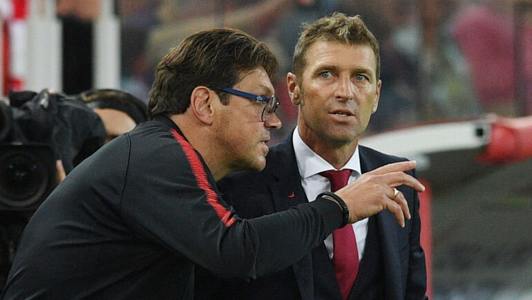 Роман Пилипчук и Массимо Каррера, фото с сайта sport-express.ru