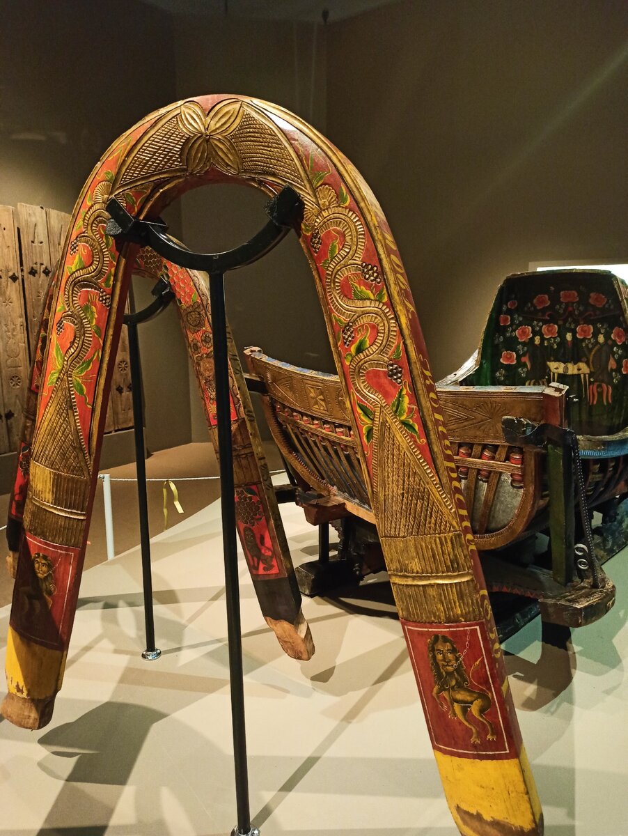 Дуги и сани. XIX век Россия ГИМ