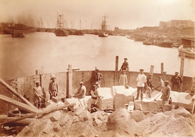 Строительство Литейного моста, 1 июля 1877