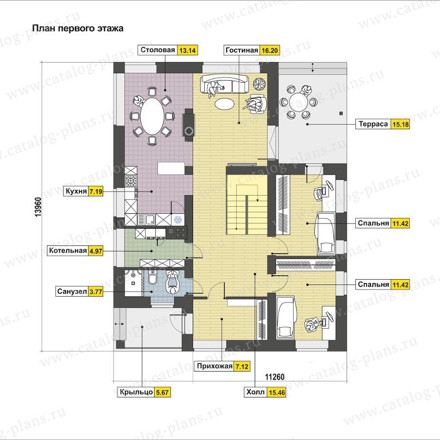 Проект неплохого дома 241м² с ассиметричной мансардной крышей | Проекты  Коттеджей | Дзен