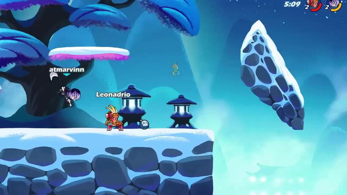 Brawhalla, 2 игрока