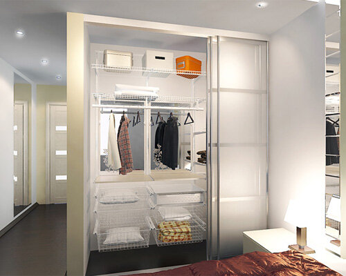 Система HOME SPACE в спальне