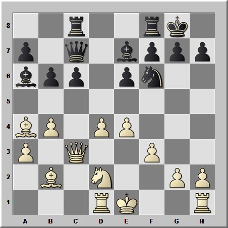 Чёрные начинают и выигрывают