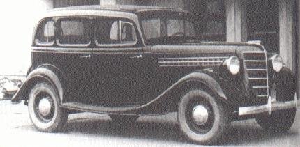 Легковой автомобиль ГАЗ-11-73 с шестицилиндровым двигателем ГАЗ-11. На послевоенный ЗИМ