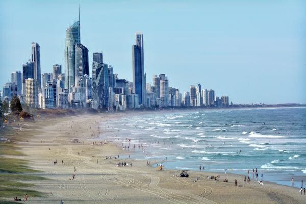 Квинсленд. Город Gold Coast- жемчужина восточного побережья Австралии. Фото взято с Яндекса.
