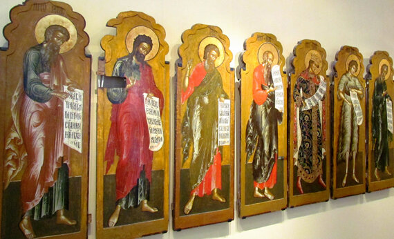 Праотеческий чин из церкви Иоанна Златоуста в Коровниках, Ярославль, 1654 год. Фото с сайта skyscrapercity.com