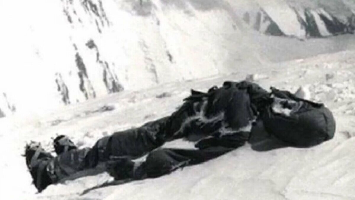 Погибший альпинист