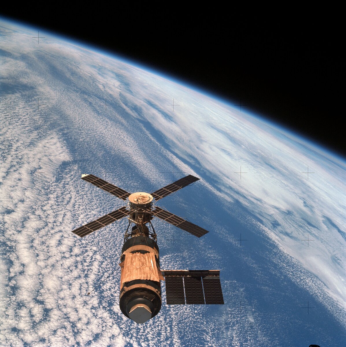 Орбитальная станция «Скайлэб» Автор: NASA 