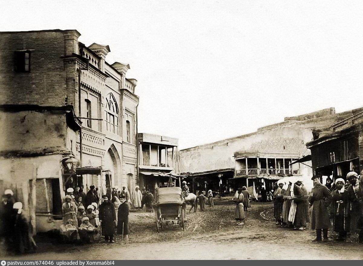 Ташкент. Старый город (фото XIX века)