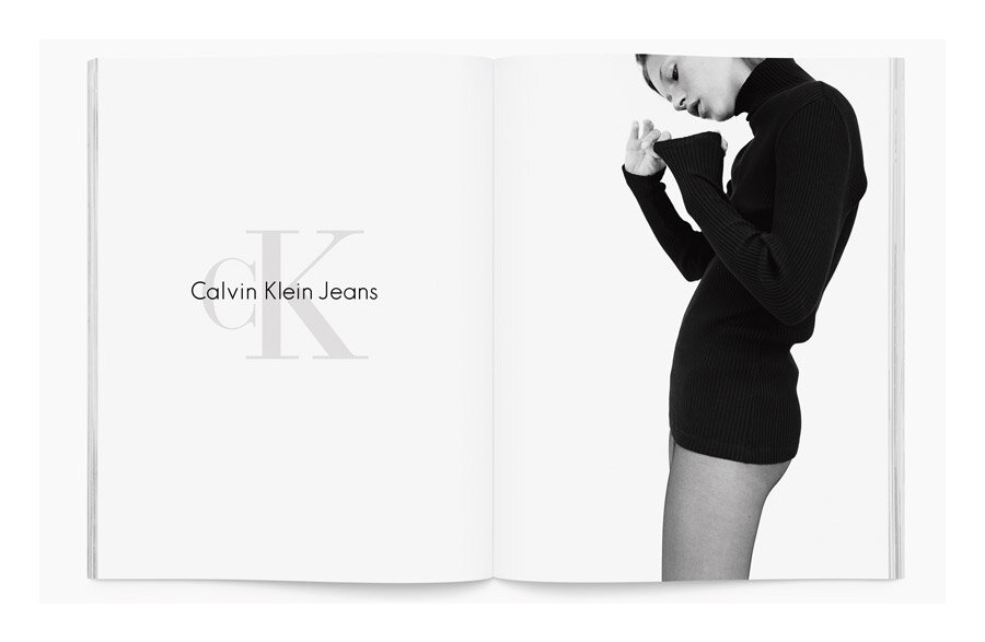Calvin Klein Jeans 1993 Фотограф - David Sims.