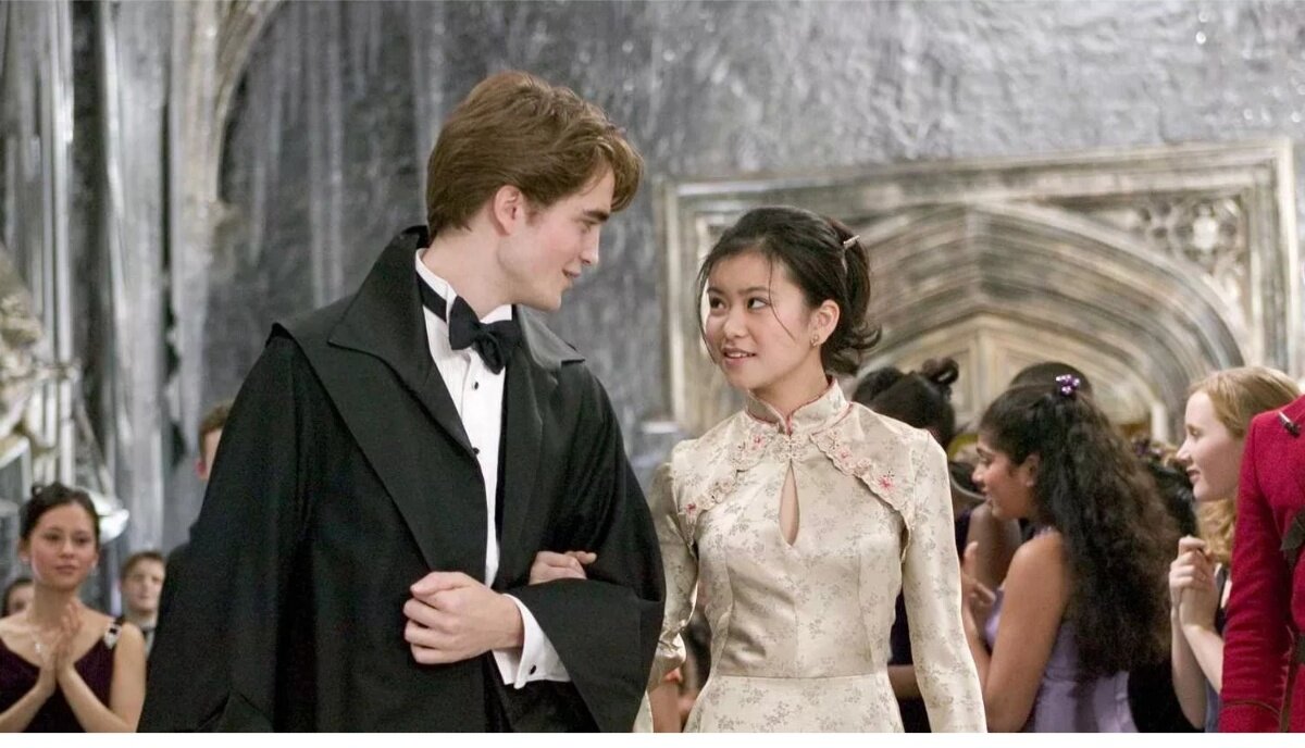 Чжоу с Седриком. Гарри Поттер и кубок огня